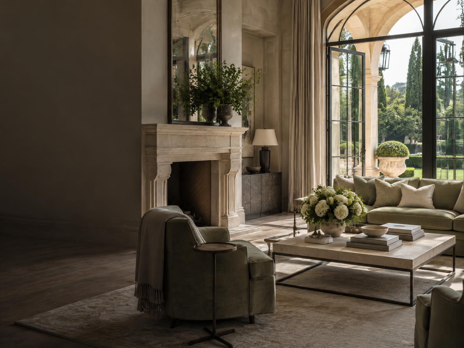 Refined private estate interior